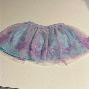 Purple and Blue Starry Kids Skirt